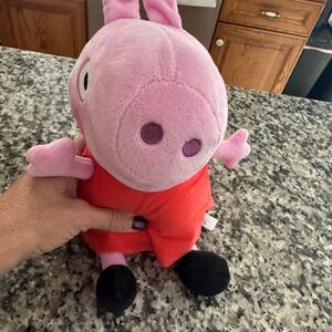 Pippa the pig Pink and Red Plush Toy